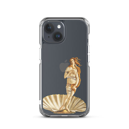 Birth of Venus by Botticelli x Art History Student Clear iPhone® Case