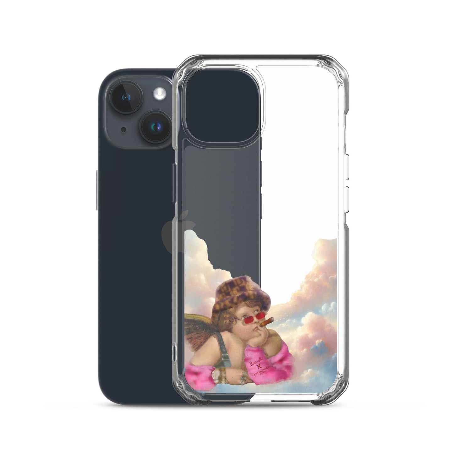 A Cute Cherub by Raphael x Art History Student Clear iPhone Case