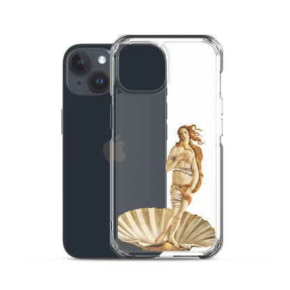 Birth of Venus by Botticelli x Art History Student Clear iPhone® Case