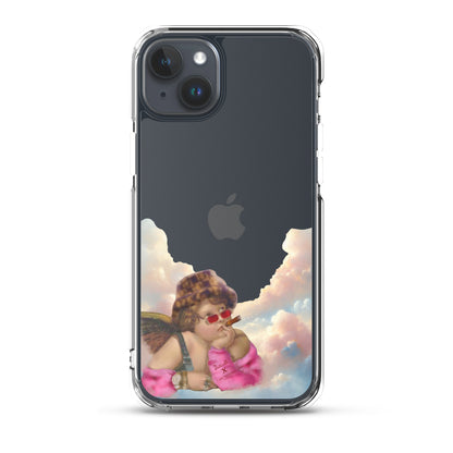 A Cute Cherub by Raphael x Art History Student Clear iPhone Case