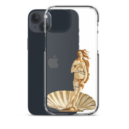 Birth of Venus by Botticelli x Art History Student Clear iPhone® Case