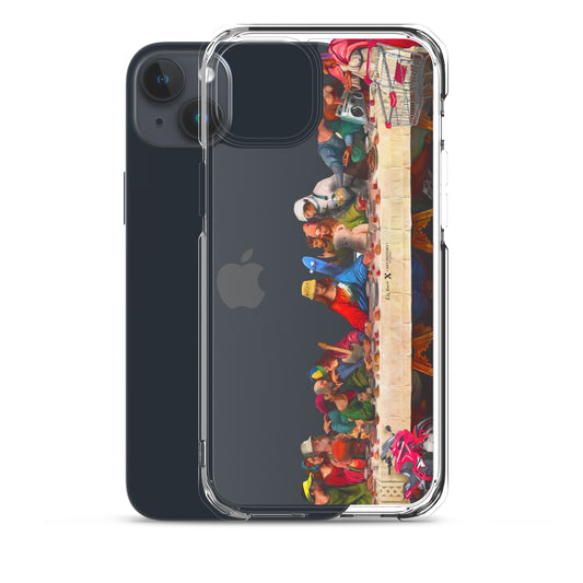 The Last Supper by Leonardo da Vinci x Art History Student Clear iPhone® Case