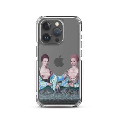 Gabrielle d'Estrées et une de ses soeurs by Unkown x Art History Student Clear iPhone® Case