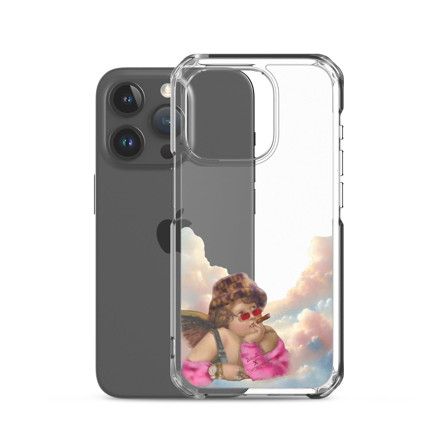 A Cute Cherub by Raphael x Art History Student Clear iPhone Case