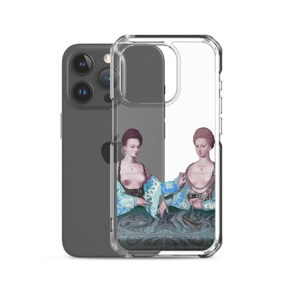 Gabrielle d'Estrées et une de ses soeurs by Unkown x Art History Student Clear iPhone® Case