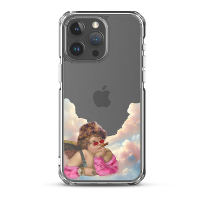 A Cute Cherub by Raphael x Art History Student Clear iPhone Case