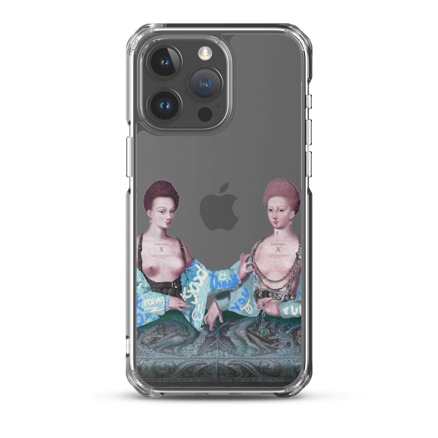 Gabrielle d'Estrées et une de ses soeurs by Unkown x Art History Student Clear iPhone® Case