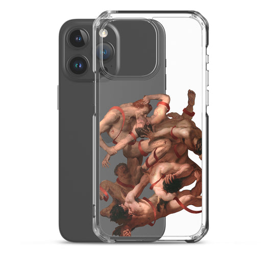 Dante and Virgil by William-Adolphe Bouguereau x Art History Student Clear iPhone® Case