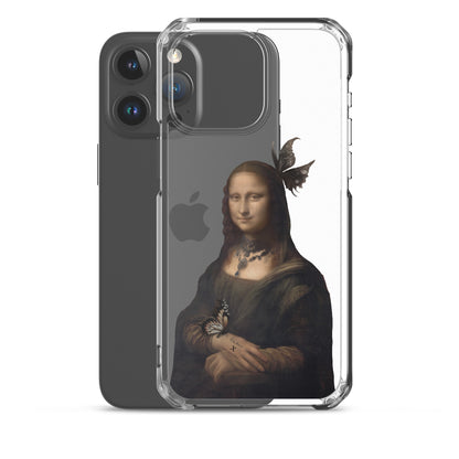 Mona Lisa by Leonardo da Vinci x Art History Student Clear iPhone® Case