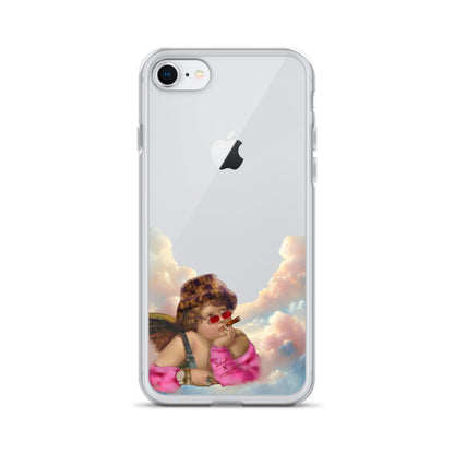 A Cute Cherub by Raphael x Art History Student Clear iPhone Case