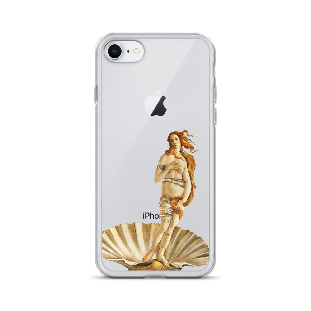 Birth of Venus by Botticelli x Art History Student Clear iPhone® Case