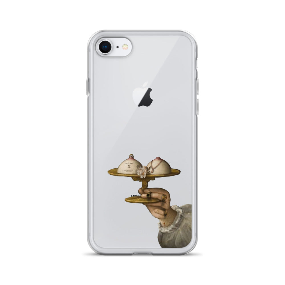 Breast Cancer Awareness by Unknown x Art History Student Clear iPhone® Case