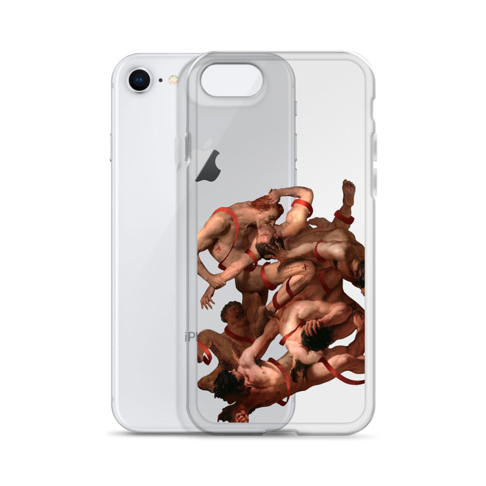 Dante and Virgil by William-Adolphe Bouguereau x Art History Student Clear iPhone® Case