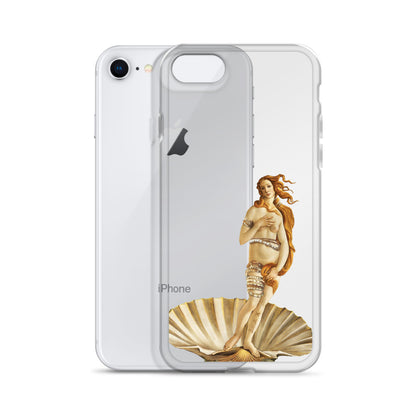 Birth of Venus by Botticelli x Art History Student Clear iPhone® Case