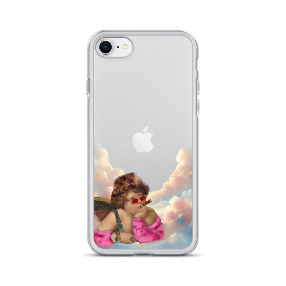 A Cute Cherub by Raphael x Art History Student Clear iPhone Case