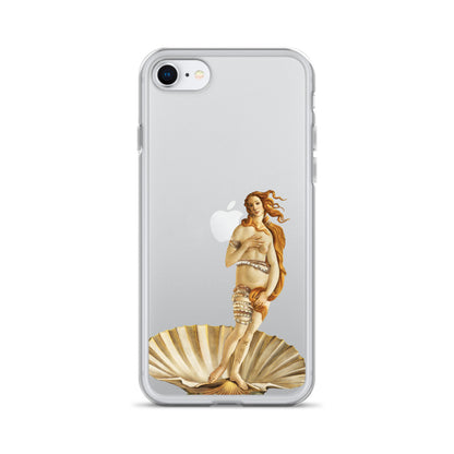 Birth of Venus by Botticelli x Art History Student Clear iPhone® Case