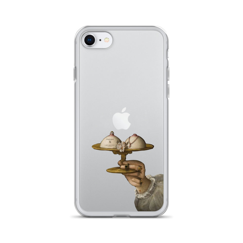 Breast Cancer Awareness by Unknown x Art History Student Clear iPhone® Case