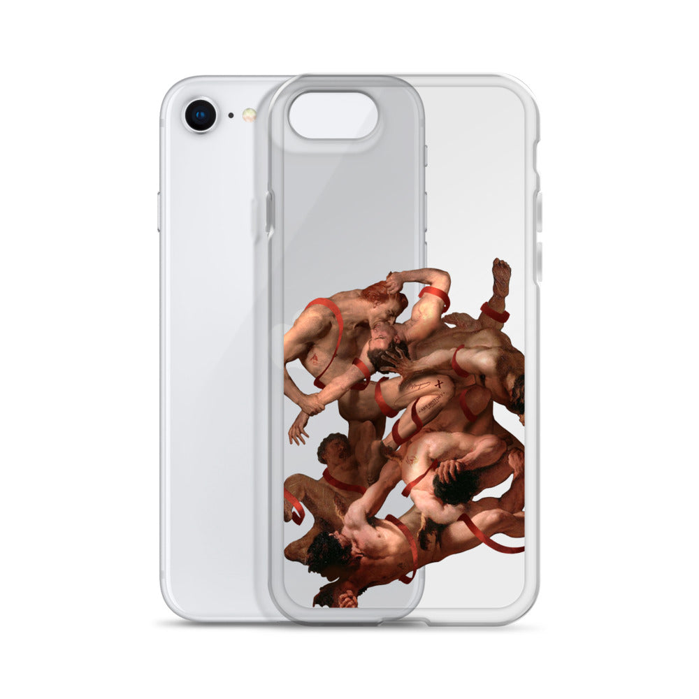 Dante and Virgil by William-Adolphe Bouguereau x Art History Student Clear iPhone® Case