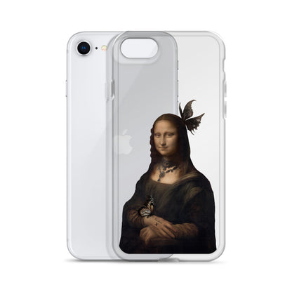 Mona Lisa by Leonardo da Vinci x Art History Student Clear iPhone® Case