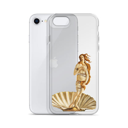 Birth of Venus by Botticelli x Art History Student Clear iPhone® Case