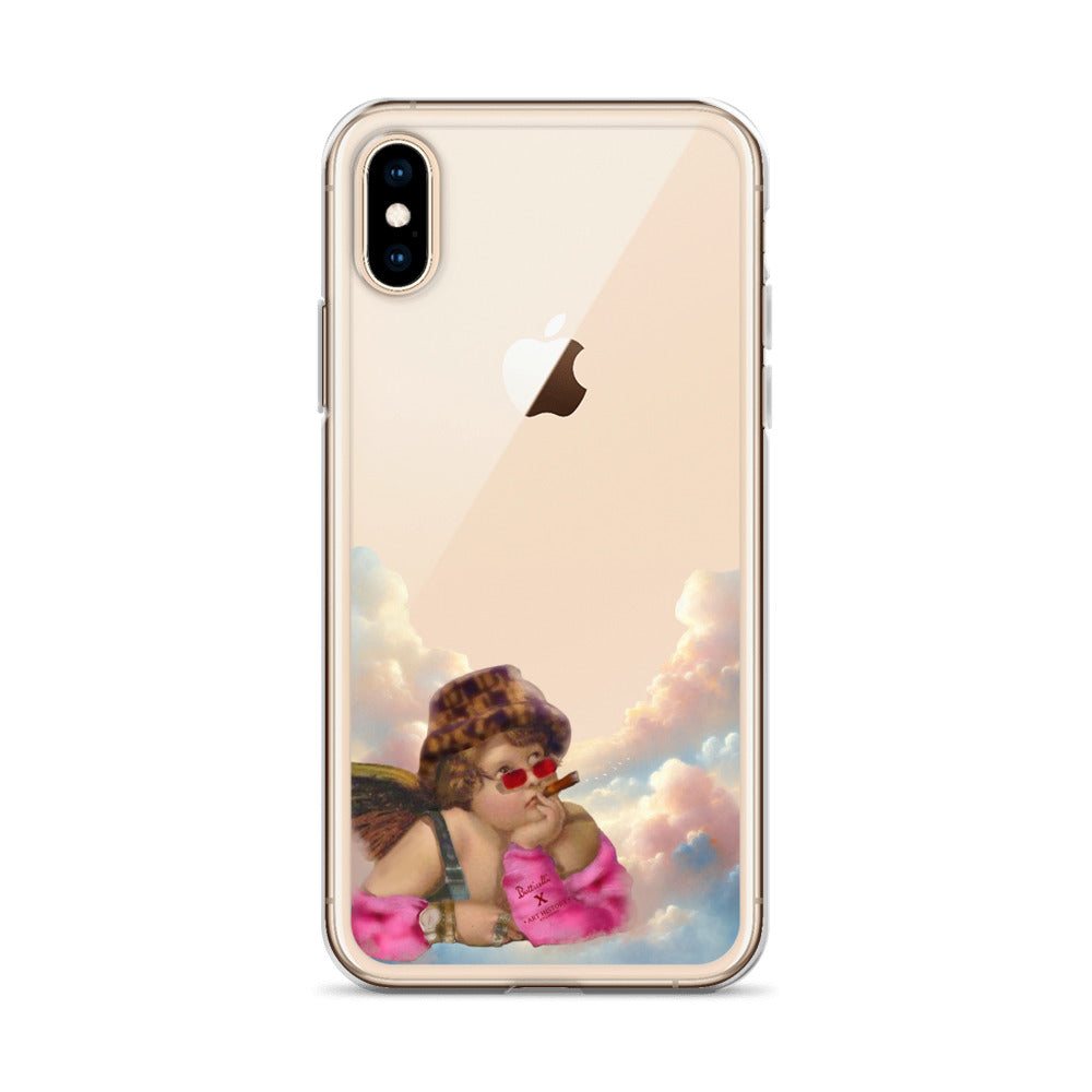 A Cute Cherub by Raphael x Art History Student Clear iPhone Case