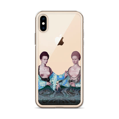 Gabrielle d'Estrées et une de ses soeurs by Unkown x Art History Student Clear iPhone® Case