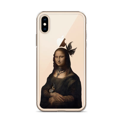 Mona Lisa by Leonardo da Vinci x Art History Student Clear iPhone® Case