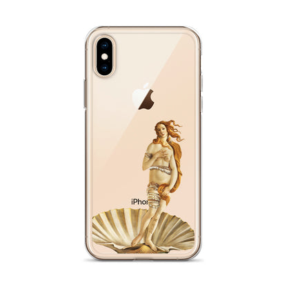 Birth of Venus by Botticelli x Art History Student Clear iPhone® Case