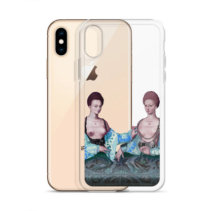 Gabrielle d'Estrées et une de ses soeurs by Unkown x Art History Student Clear iPhone® Case