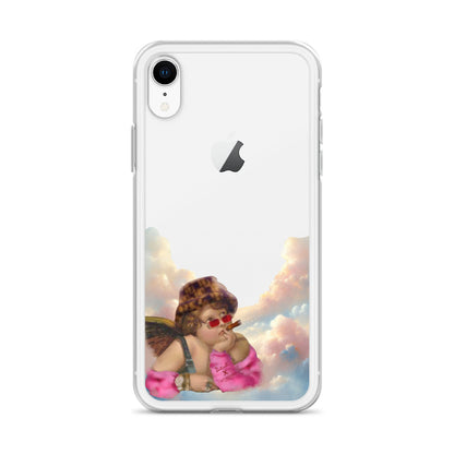 A Cute Cherub by Raphael x Art History Student Clear iPhone Case