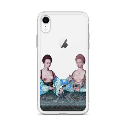 Gabrielle d'Estrées et une de ses soeurs by Unkown x Art History Student Clear iPhone® Case