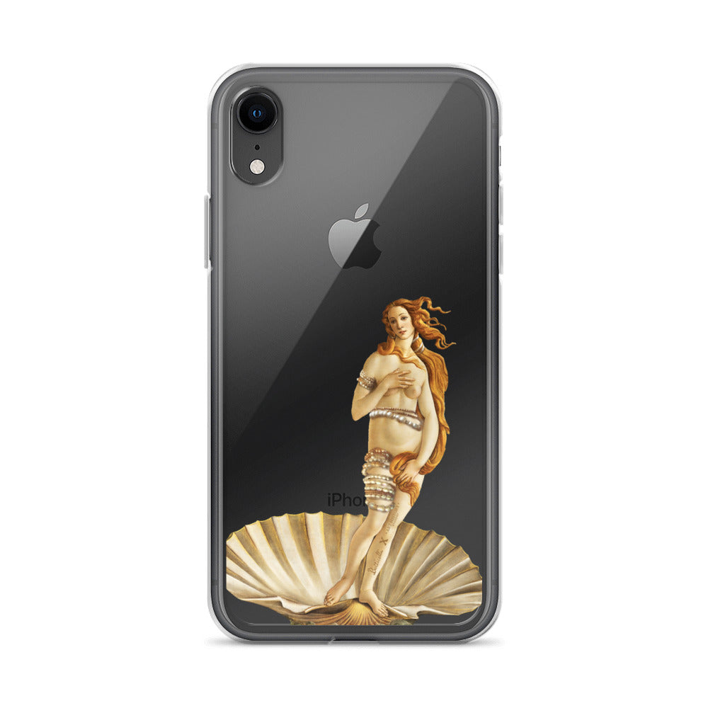 Birth of Venus by Botticelli x Art History Student Clear iPhone® Case