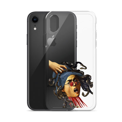 Medusa by Caravaggio x Art History Student Clear iPhone® Case