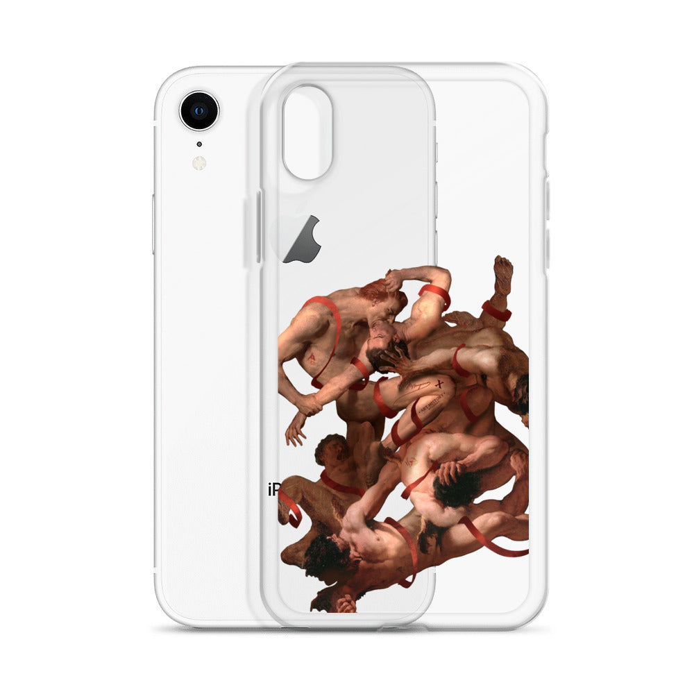 Dante and Virgil by William-Adolphe Bouguereau x Art History Student Clear iPhone® Case