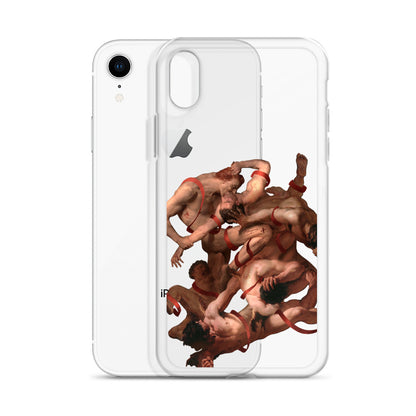 Dante and Virgil by William-Adolphe Bouguereau x Art History Student Clear iPhone® Case