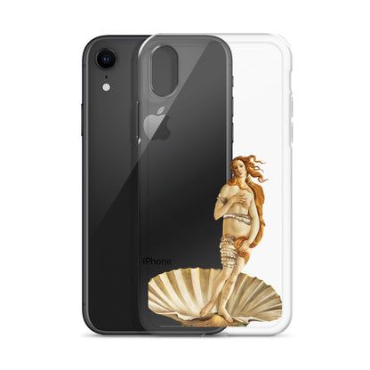 Birth of Venus by Botticelli x Art History Student Clear iPhone® Case